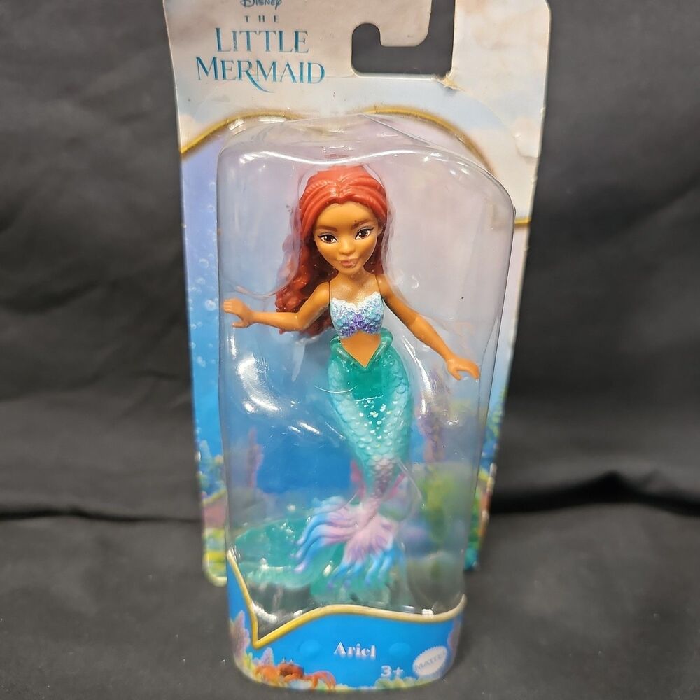 Disney (2023) The Little Mermaid Ariel: Small Doll Mermaid with Signature Tail